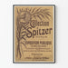 Póster vintage Colección Spitzer Calle Villejust 33