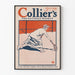Póster vintage Collier's The National Weekly - Tenis femenino 1916