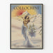 Póster vintage estilo art déco Collocrine - Se desvanece como la nieve al sol