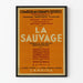 Póster vintage Comédie des Champs-Élysées La Sauvage