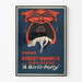 Póster vintage de cine A Girl's Folly con Robert Warwick y Doris Kenyon