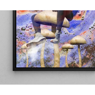 Tableau Street art - Sérénité Psychédélique