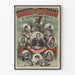 Vintage poster of the 19th-century concert by H. Plessis