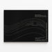 Contemporary art exhibition poster black 1977 — framed artwork on a wall