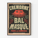 Póster vintage Bal Masqué Cremorne