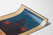 Military Propaganda Poster with Burning Church