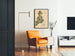 Póster Retrato de Dama de Perfil para Decoración de Pared Elegante