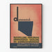Vintage Poster Dammerstock Karlsruhe - Exhibition of the Settlement and the Utility Apartment