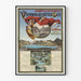 Vintage Poster of Steam Navigation on Lake of Four Cantons and Lake Zug