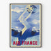 Póster vintage de Air France 'Dans tous les ciels' por R. de Valerio