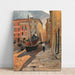 Reproduction of the painting of A View of the Riviera - Alfred Zoff