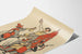 Vintage poster supporting Volksherstel with medieval characters