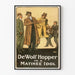 Póster vintage DeWolf Hopper en un ídolo de matinée