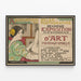 Póster vintage de la exposición internacional de arte fotográfico 1896 — cuadro enmarcado en la pared