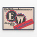 The Christmas issue of Elegant World — framed artwork on a wall