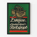 Póster vintage de grabadora de dictado Lindström Parlograph