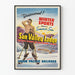 Póster vintage Sun Valley Lodge Deportes de invierno bajo el sol de verano