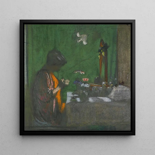 Madame Hessel en su tocador - Édouard Vuillard