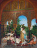 En el harén - Édouard Frédéric Wilhelm Richter — vista de la obra