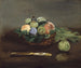 Cesta de frutas - Édouard Manet — vista de la obra