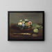 Cesta de frutas - Édouard Manet — cuadro enmarcado en la pared