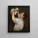 Boy with Pitcher La Régalade - Édouard Manet — framed artwork on a wall