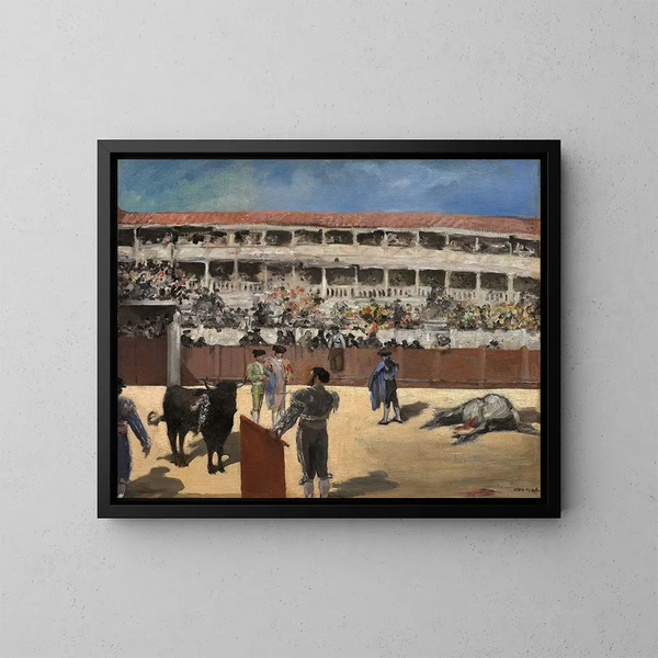 Corrida - Édouard Manet — cuadro enmarcado en la pared