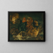 acuerdo con El Arca de Dante - Édouard Manet — cuadro enmarcado en la pared
