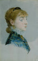 Émilie Louise Delabigne 1848-1910 conocida como Valtesse de la Bigne - Édouard Manet — vista de la obra