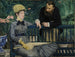 En el conservatorio - Édouard Manet — vista de la obra