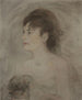 Joven mujer escotada - Édouard Manet — vista de la obra