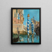 El Gran Canal en Venecia – Édouard Manet — cuadro enmarcado en la pared