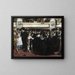 Masquerade at the Opera - Édouard Manet — framed artwork on a wall