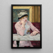 Eau-de-vie de prune - Édouard Manet — cuadro enmarcado en la pared
