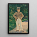 Portrait of Mr. Brun - Édouard Manet — framed artwork on a wall