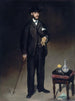 Retrato de Théodore Duret - Édouard Manet — vista de la obra