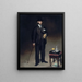 Retrato de Théodore Duret - Édouard Manet — cuadro enmarcado en la pared
