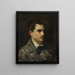 Portrait Painting of Antoine Proust - Édouard Manet — framed artwork on a wall