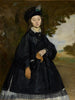 Retrato de Madame Brunet - Édouard Manet — vista de la obra