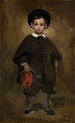 Retrato de un niño - Édouard Manet — vista de la obra