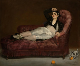 Young woman lying down in Spanish costume - Édouard Manet — artwork view