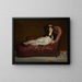Young woman lying down in Spanish costume - Édouard Manet — framed artwork on a wall