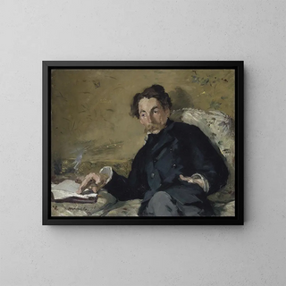 Stéphane Mallarmé - Édouard Manet — cuadro enmarcado en la pared