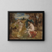 Nymphe surprise - Édouard Manet — framed artwork on a wall