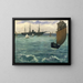 The Kearsarge at Boulogne - Édouard Manet — framed artwork on a wall