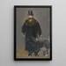 L'homme au chien - Édouard Manet — framed artwork on a wall