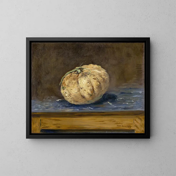 El Melón - Édouard Manet — cuadro enmarcado en la pared