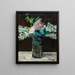 Florero de lilas blancas y rosas - Édouard Manet — cuadro enmarcado en la pared