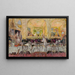Café Wepler - Édouard Vuillard — cuadro enmarcado en la pared