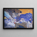 Two workers in the sewing workshop - Édouard Vuillard — framed artwork on a wall